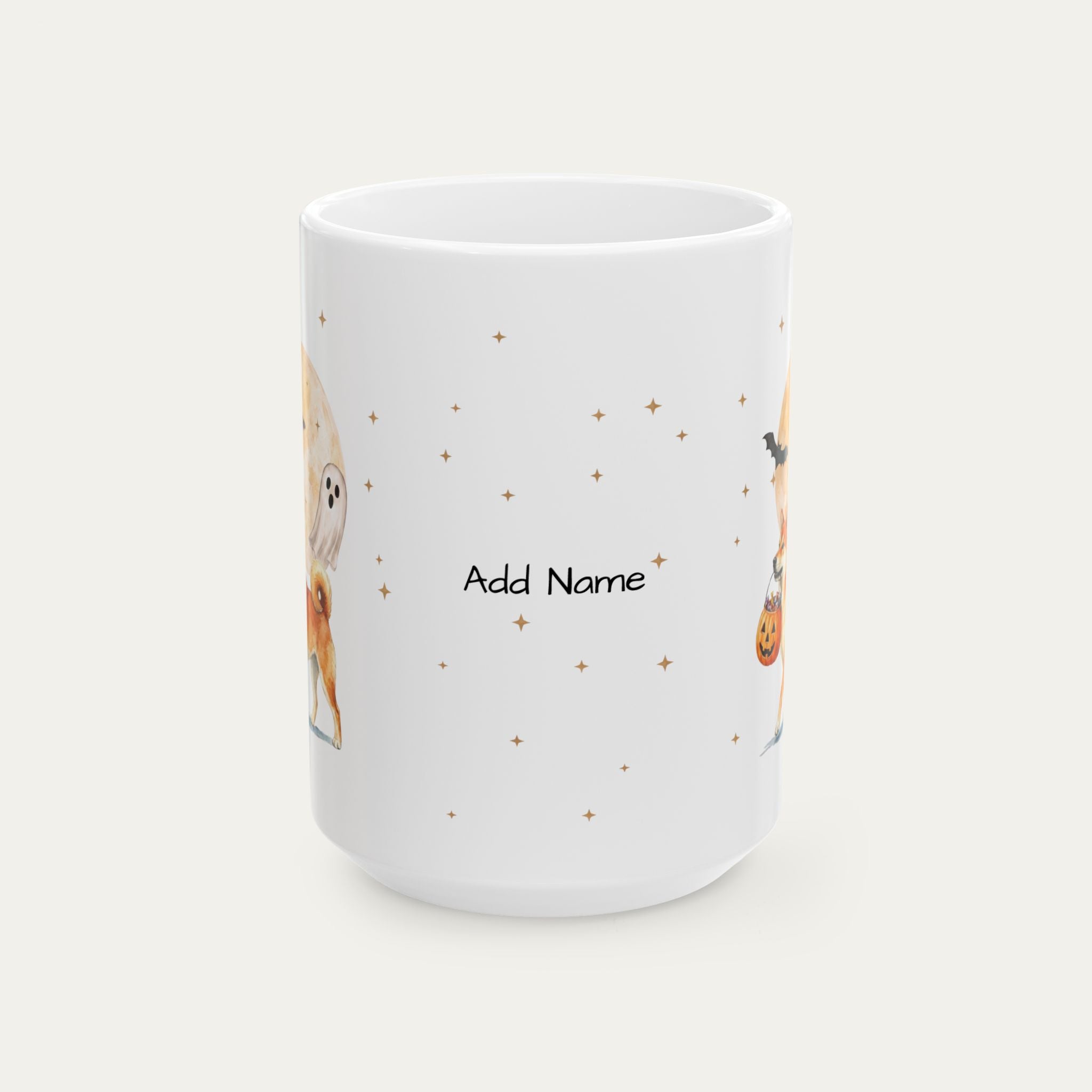 Custom Shiba Inu Halloween mug