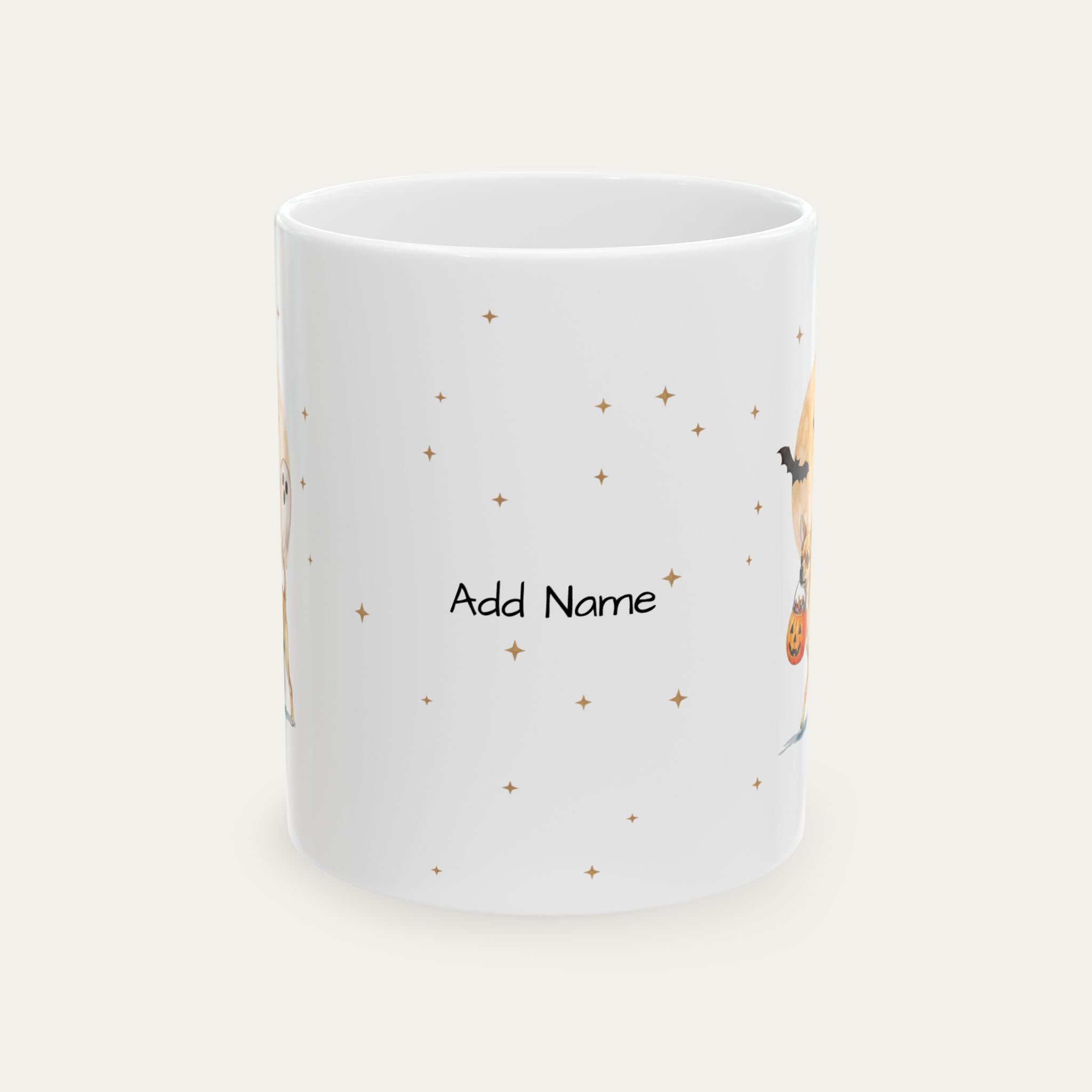 Custom Chihuahua Short Haired Halloween mug