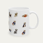 Pekingese Cream Halloween mug