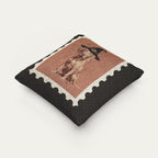 Vizsla Halloween Woven Pillow