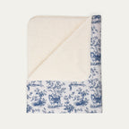 Husky Toile De Jouy Fleece Blanket