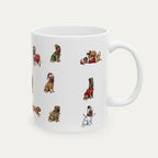 Shar Pei Christmas Mug