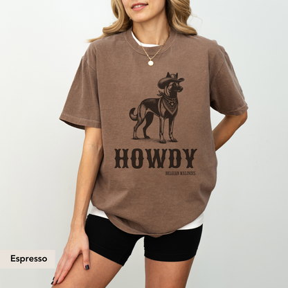 Howdy Belgian Malinois Shirt