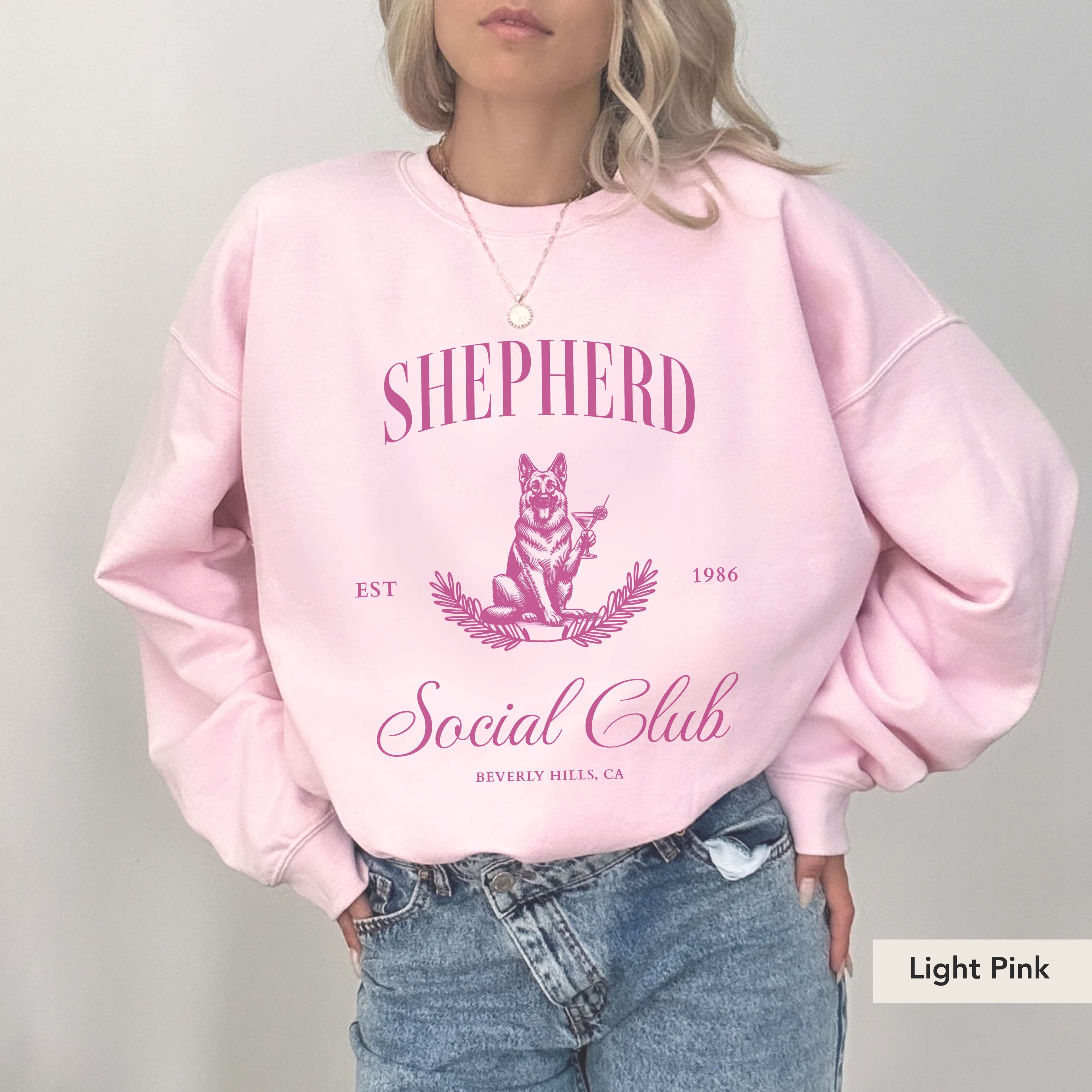 German Shepherd  Social Club Sweatshirt