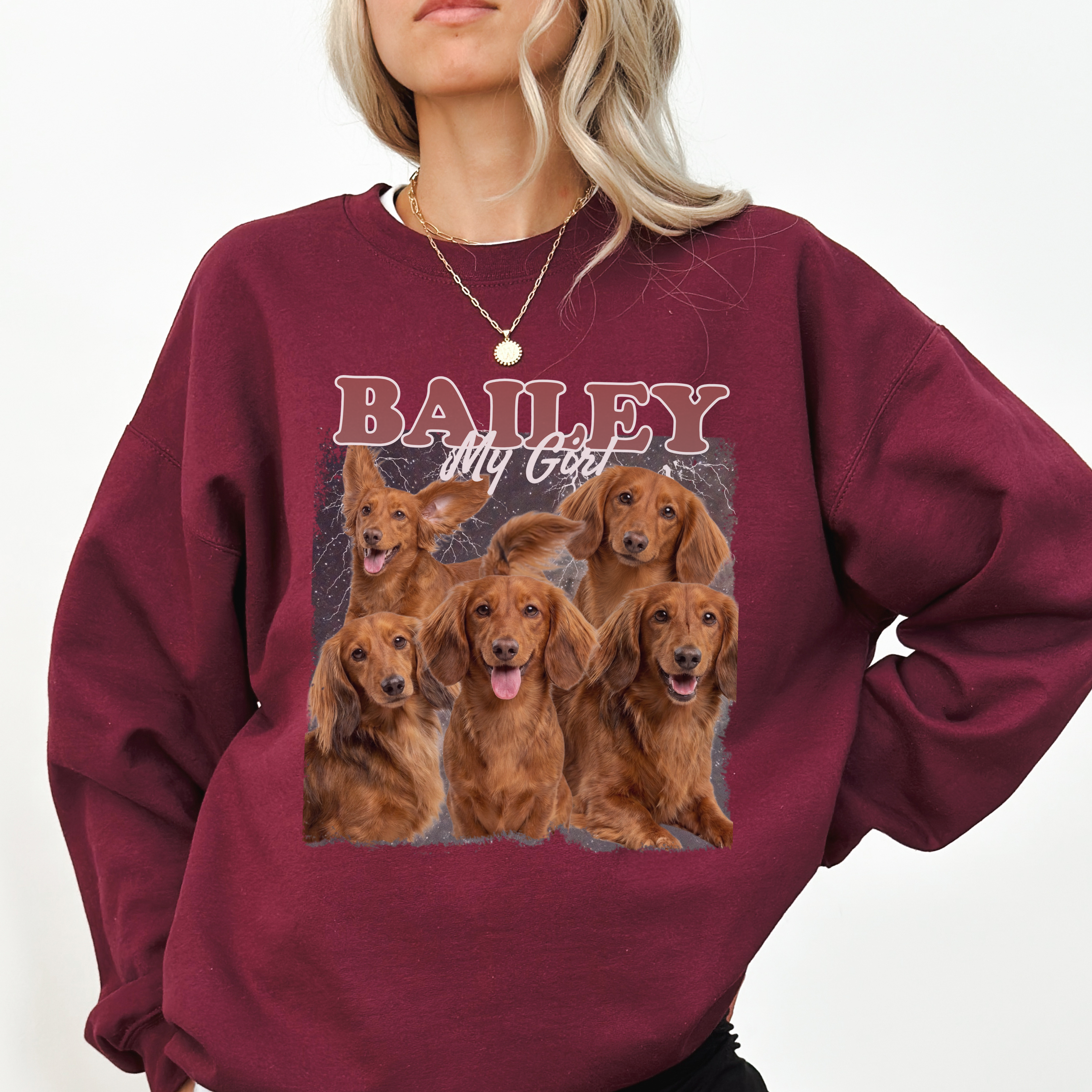 Custom Pet Bootleg Sweatshirt