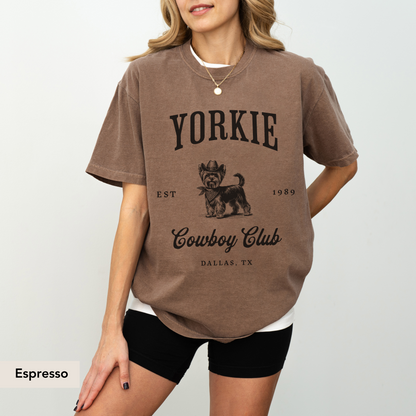 Yorkie Cowboy Club Shirt