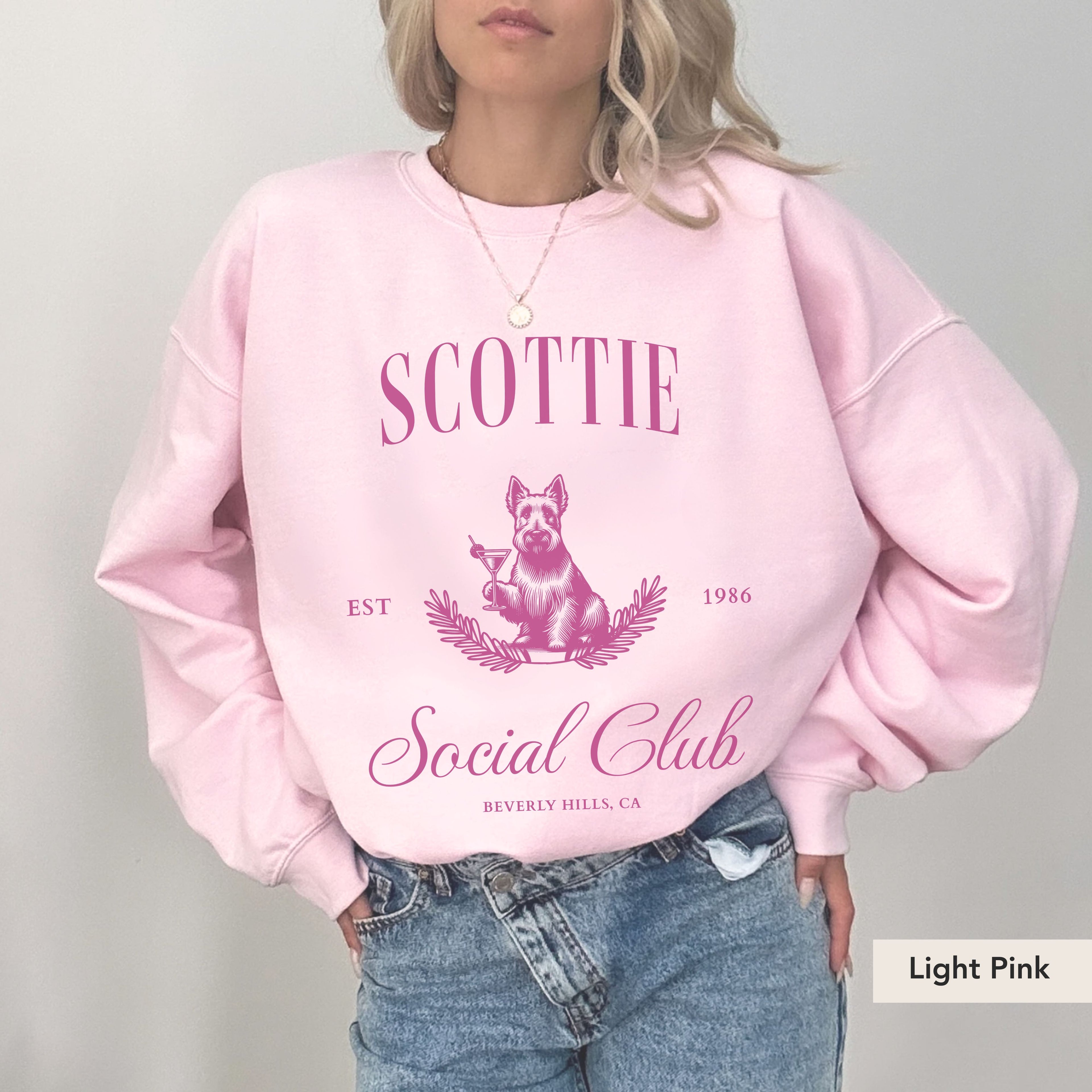 Scottish Terrier Social Club Sweatshirt