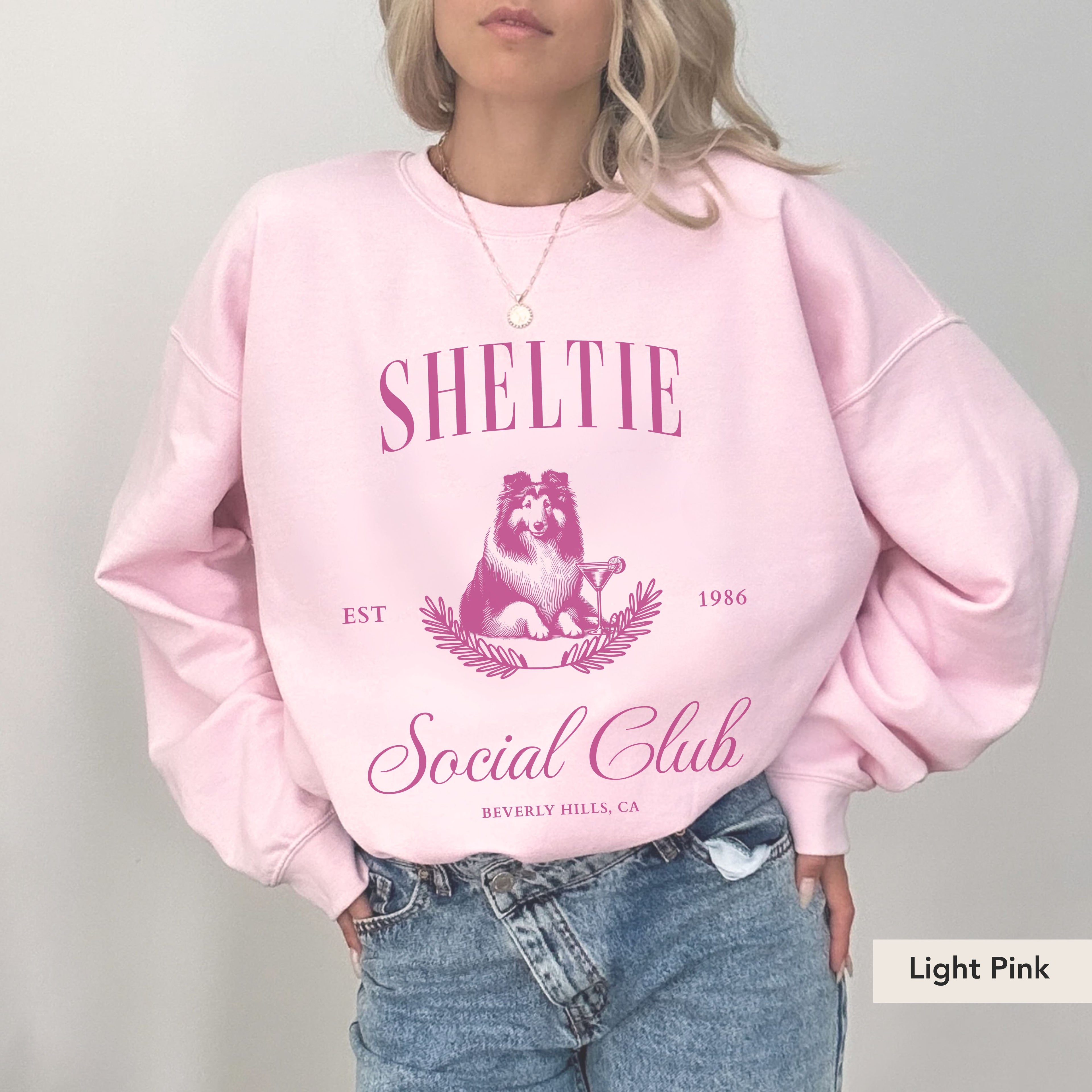 Shetland Sheepdog Social Club Sweatshirt