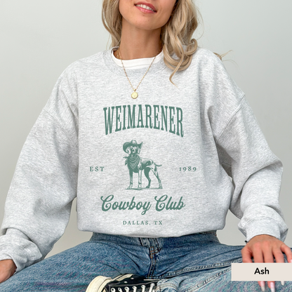 Weimarener Cowboy Club Sweatshirt