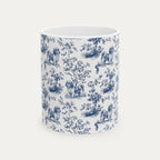 Shih tzu Blue Toile Mug