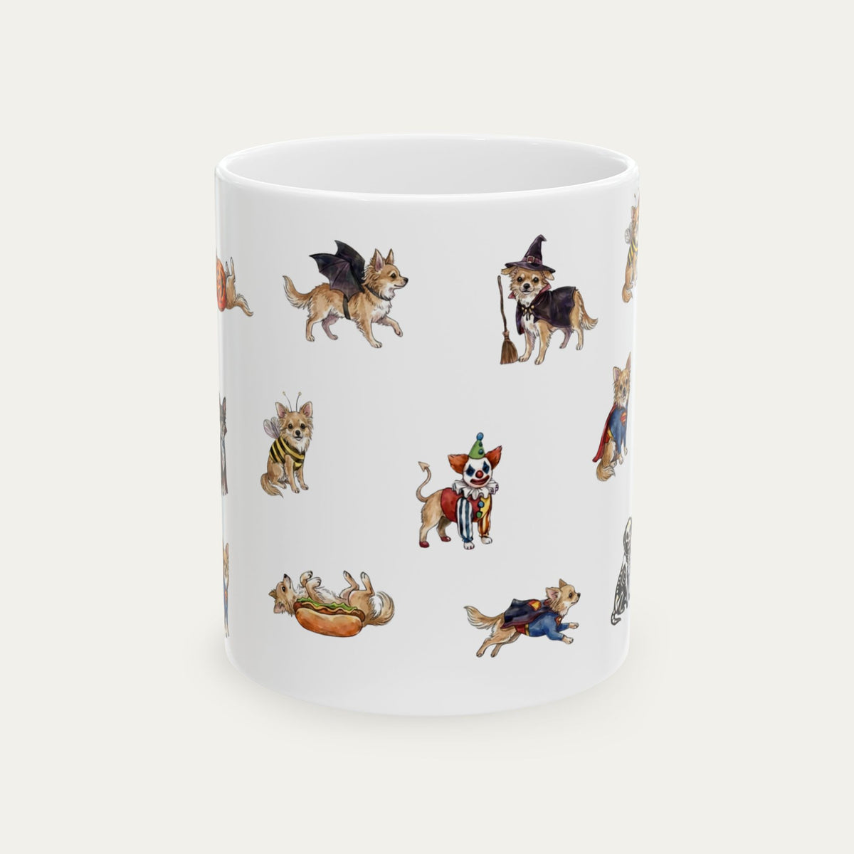 Chihuahua LH Halloween mug