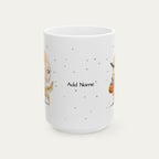 Custom Dachshund LH Cream Halloween mug