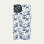 Australian Shepherd Blue Toile Phone case