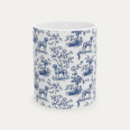 Rhodesian Ridgeback Blue Toile Mug