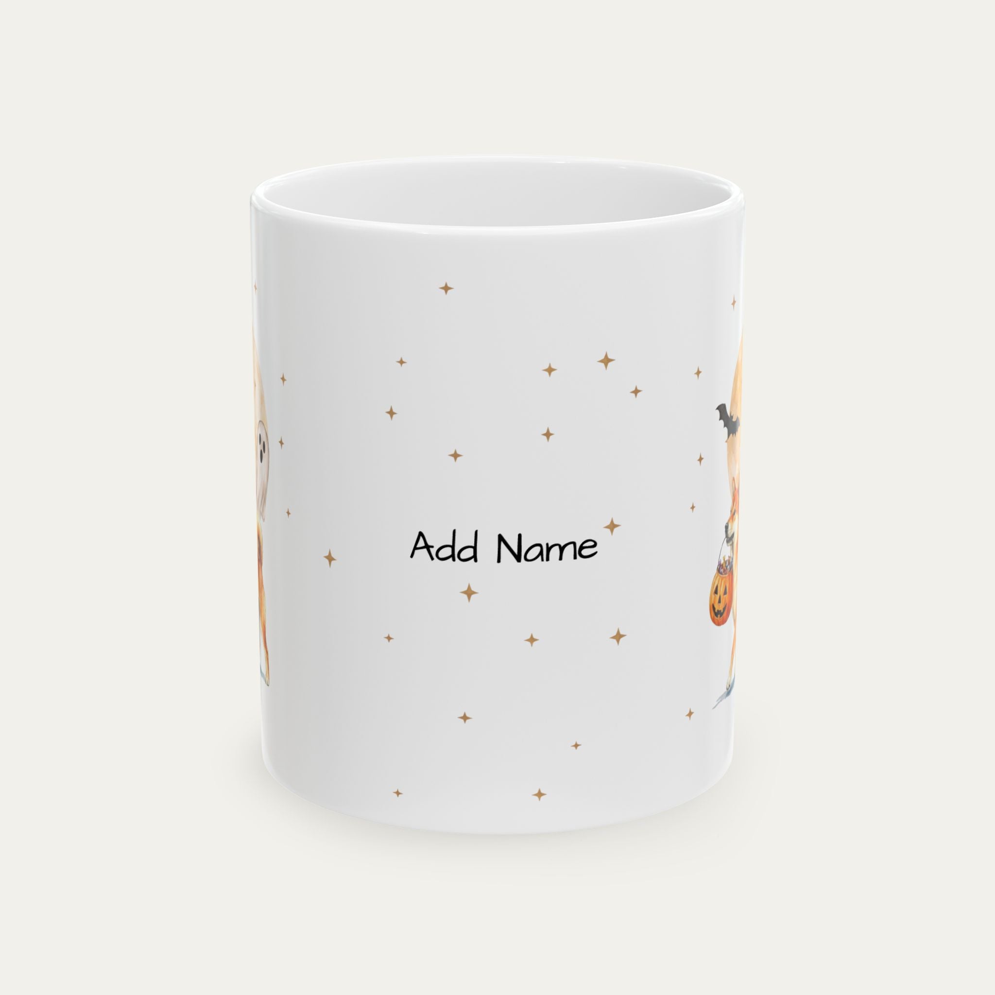 Custom Shiba Inu Halloween mug