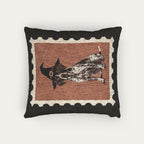 German Shorhaired Pointer Halloween Woven Pillow