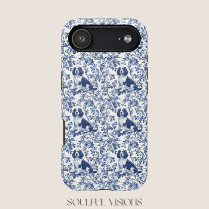 English Springer Spaniel Toile De Jouy Magnetic Phone Case