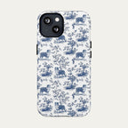Australian Shepherd Blue Toile Phone case