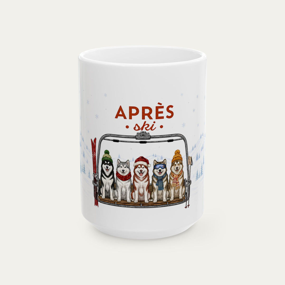 Alaskan Malamute Aprés Ski Mug