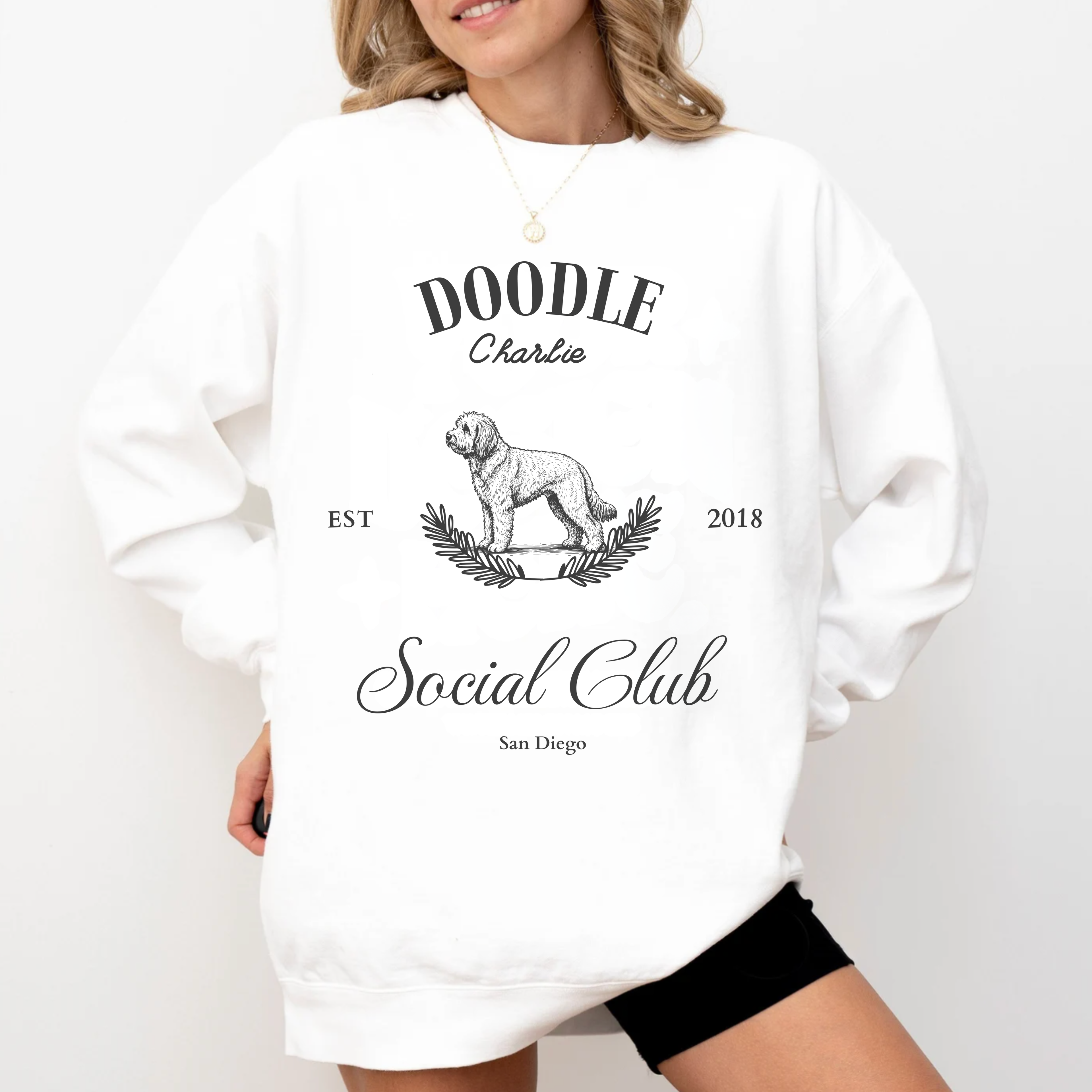 Custom Pet Social Club Sweatshirt