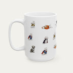 Samoyed Halloween mug