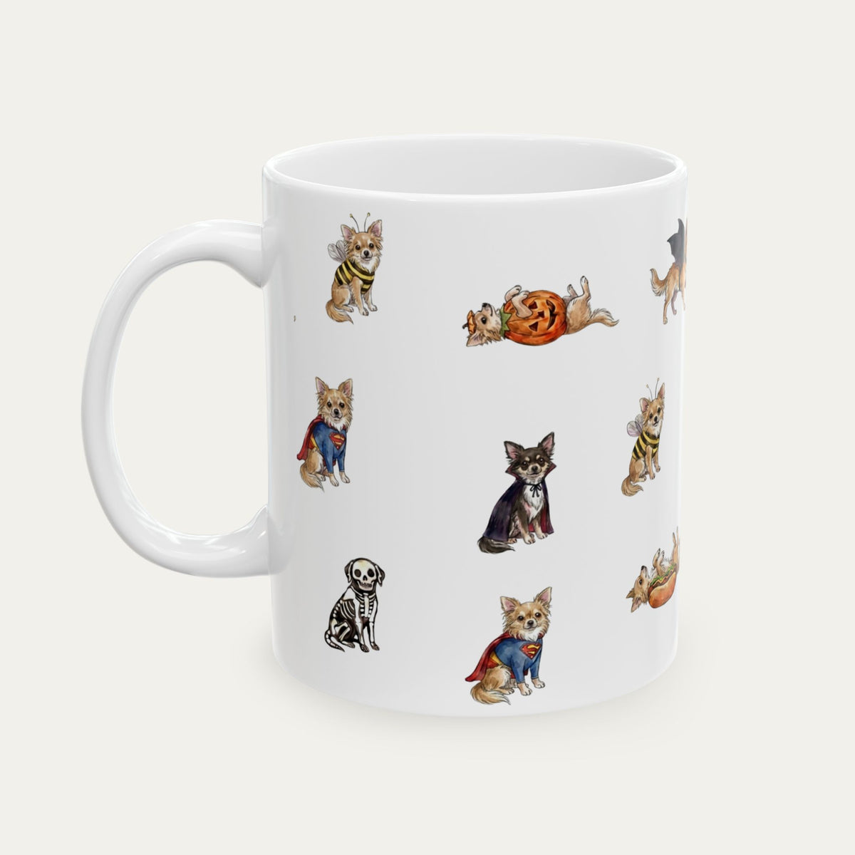 Chihuahua LH Halloween mug