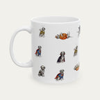 Great Dane Merle Halloween mug