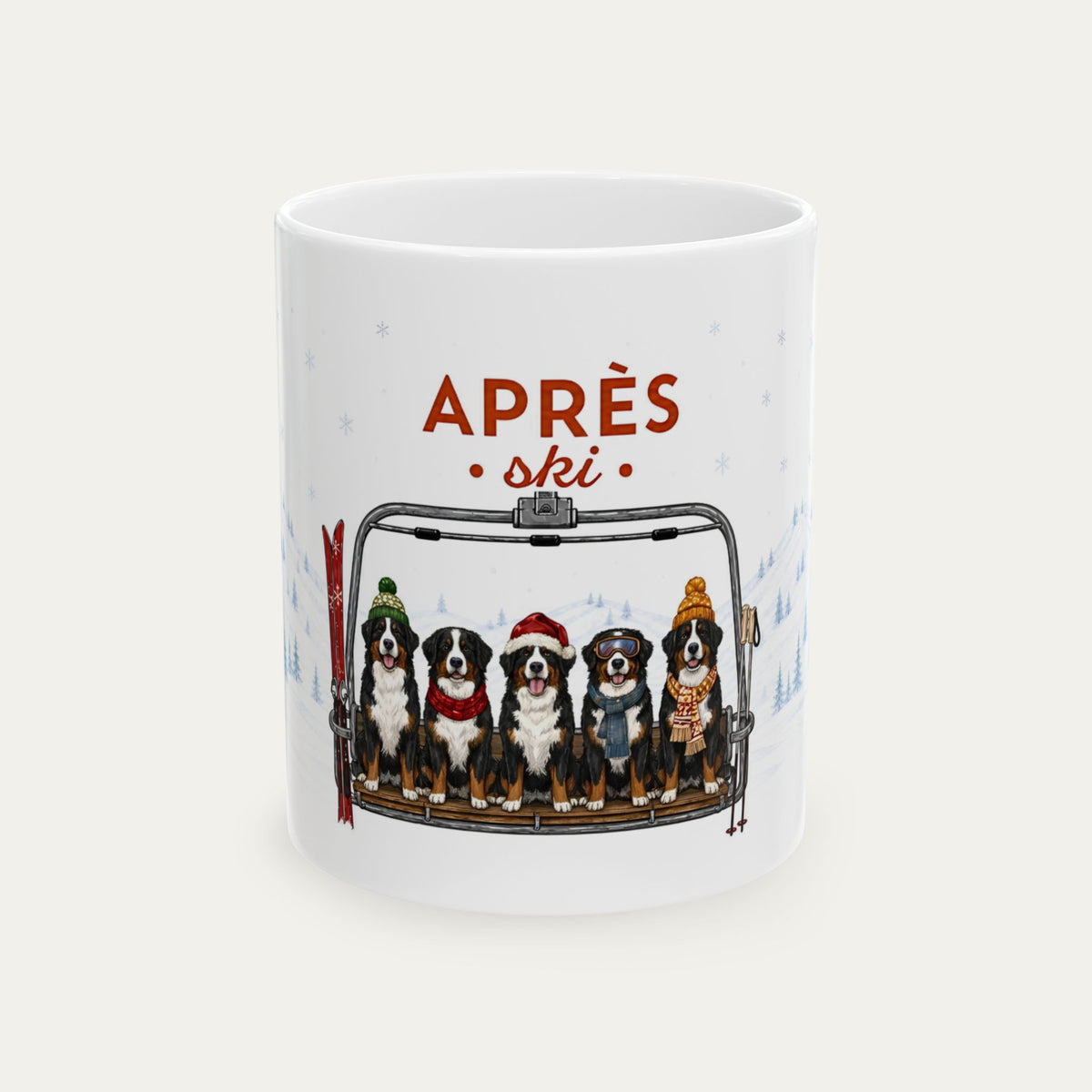 Bernese Mountain  Aprés Ski Mug