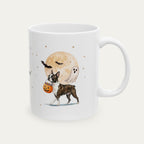 Custom Boston Terrier 2 Halloween mug
