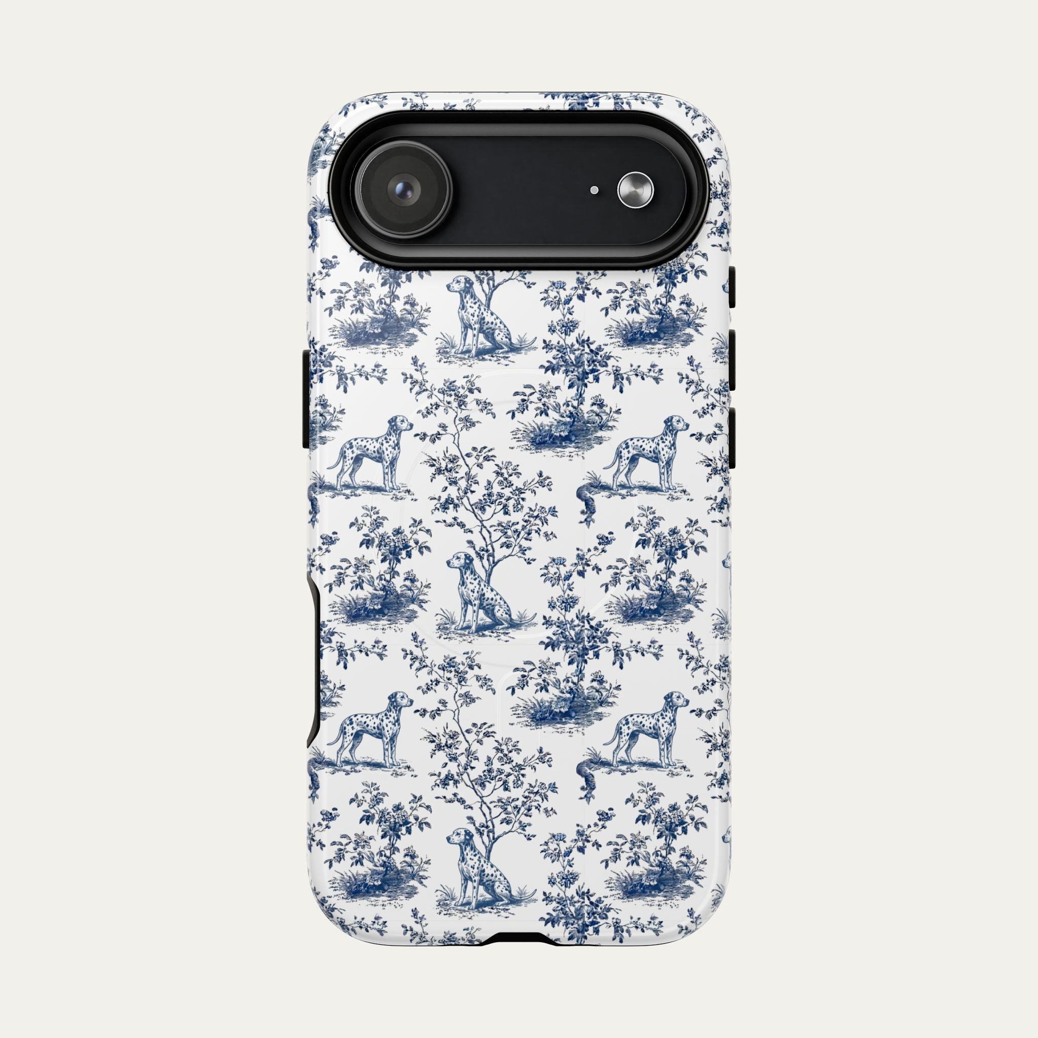 Dalmatian Blue Toile Phone case