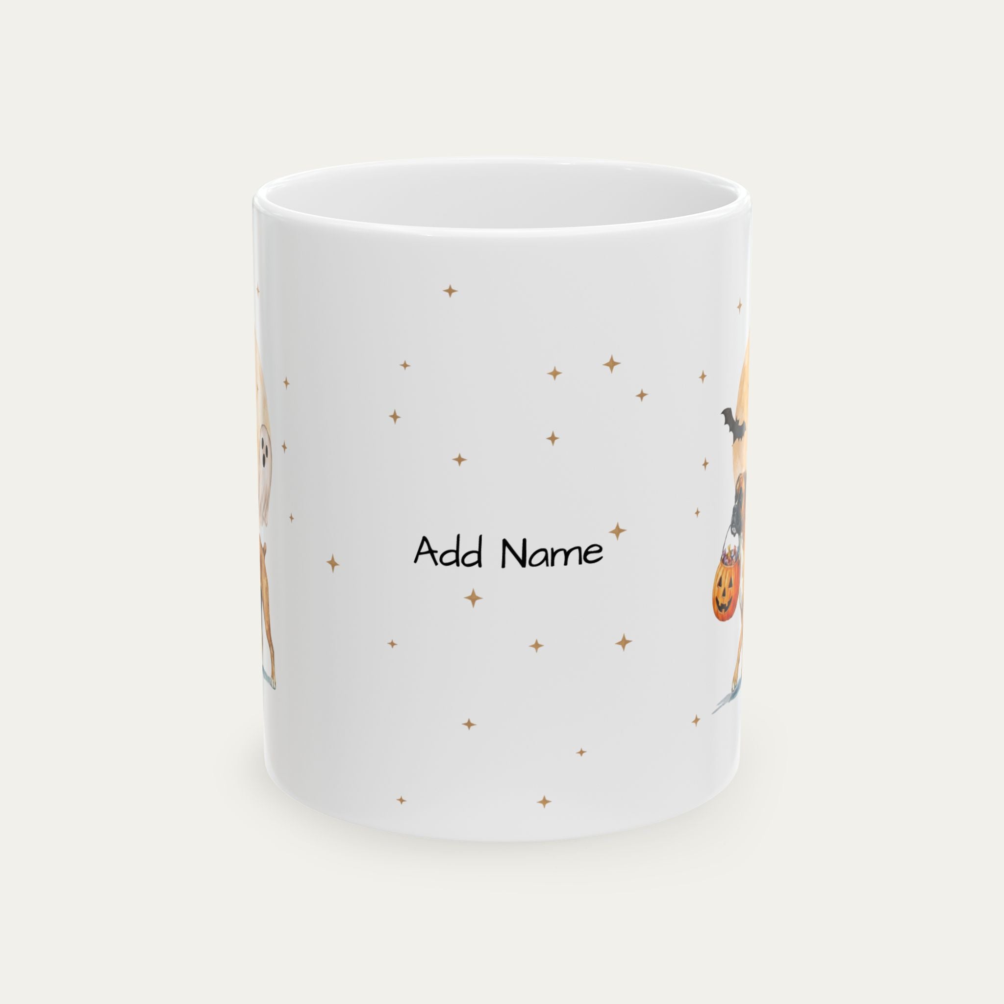 Custom Boxer Halloween mug