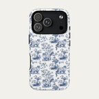 Ragdoll Cat Blue Toile Phone case