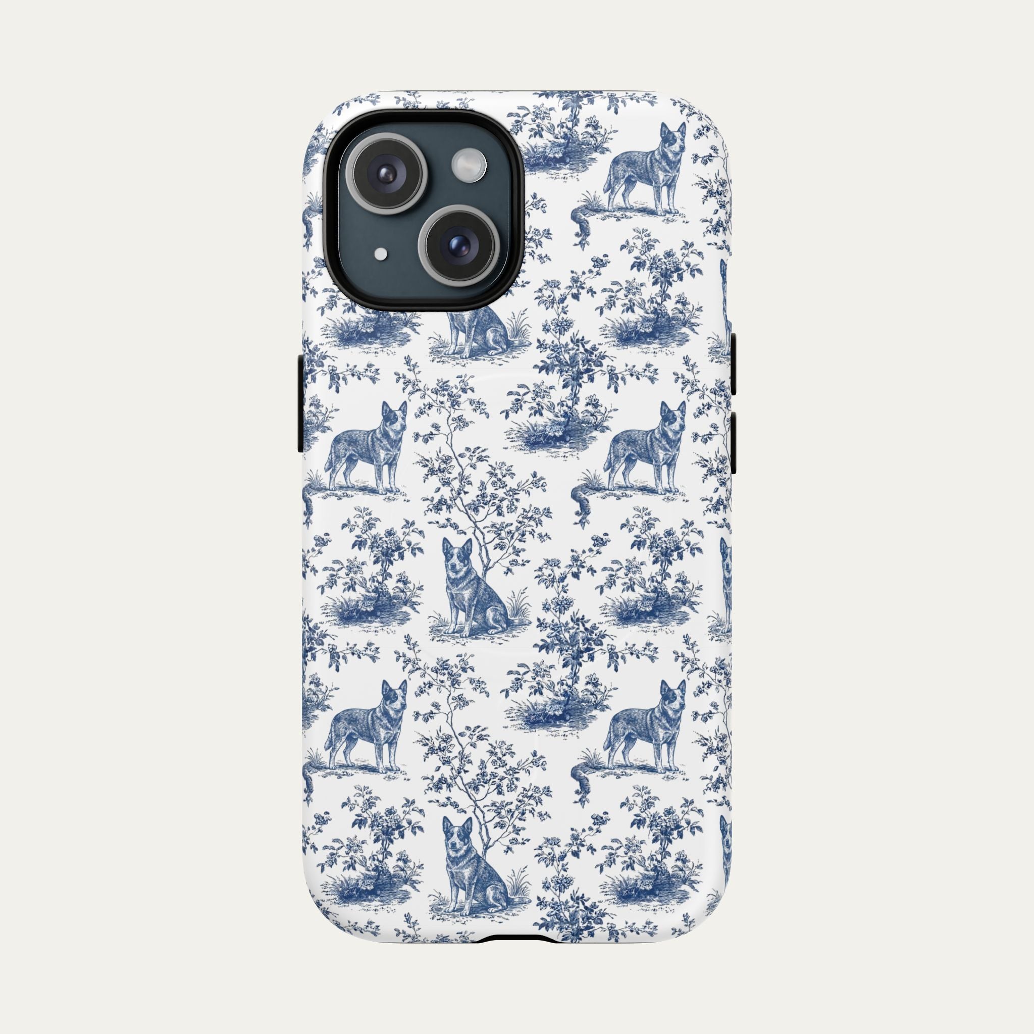 Australian Cattle Dog Blue Toile Phone case