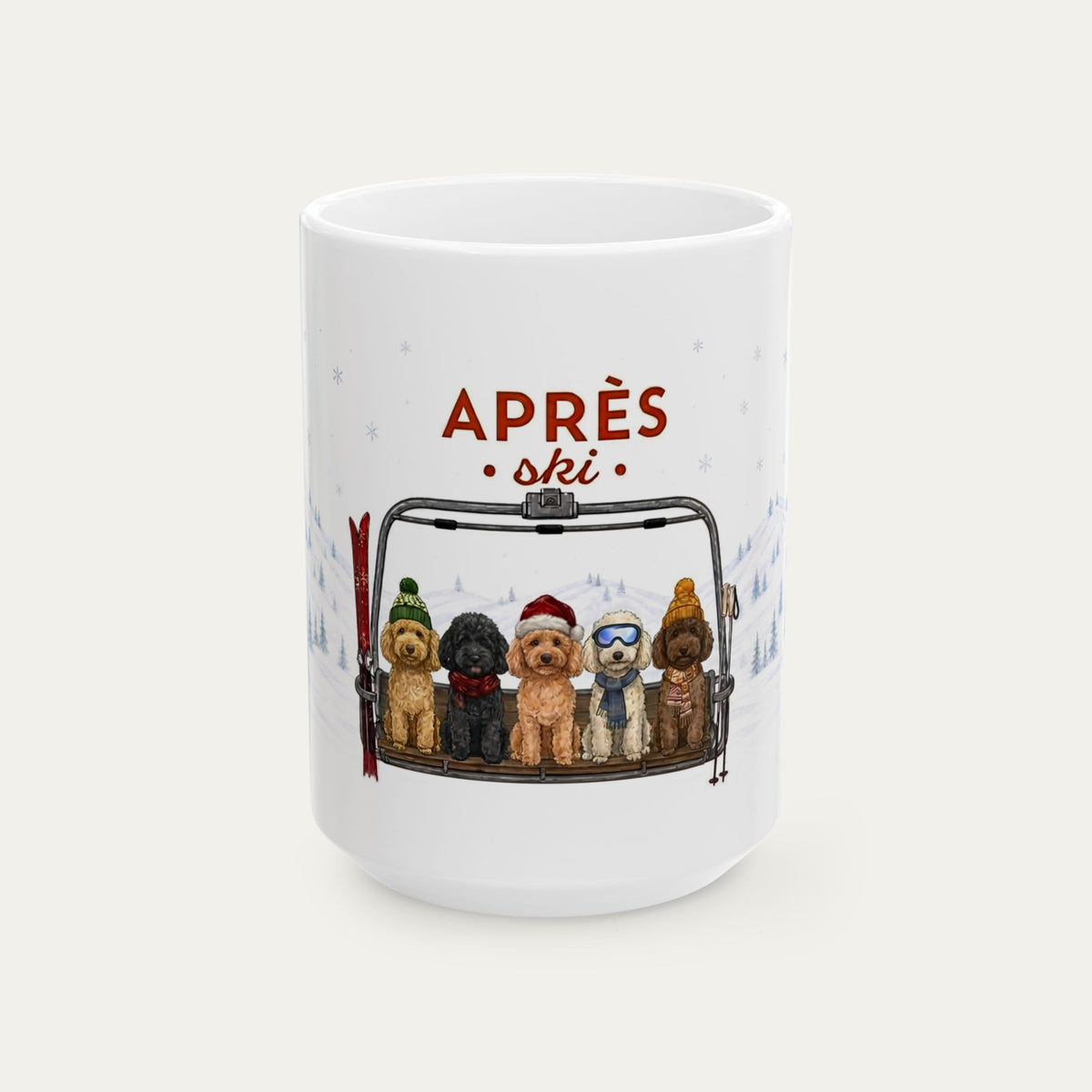Poodle Aprés Ski Mug