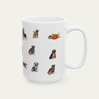 Great Dane Fawn Halloween mug