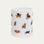 Red Fox Labrador Halloween Mug