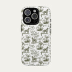 Irish Setter Sage Green Toile phone Case