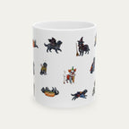 Newfoundland Black Halloween mug