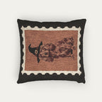 Cocker Spaniel Red Halloween Woven Pillow