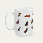 Newfoundland Chocolate Halloween mug