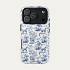 Weimaraner Blue Toile Phone case