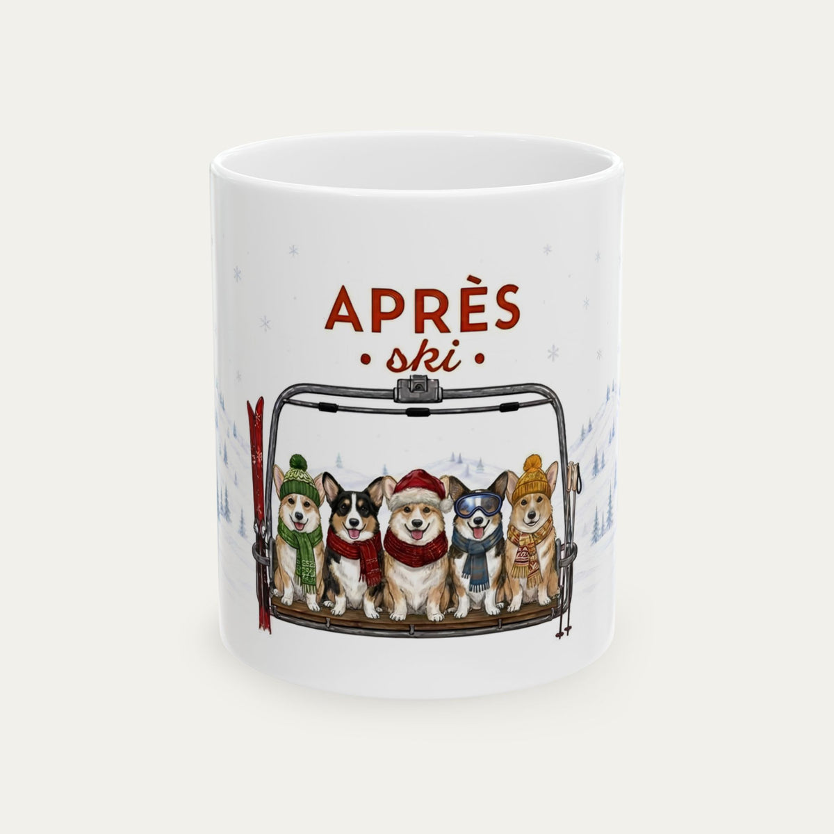 Corgi Aprés Ski Mug