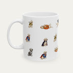 Golden Retriever Cream Halloween mug