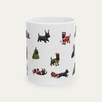 Scottish Terrier Christmas Mug