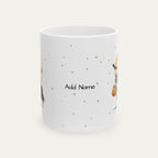 Custom Border Collie Halloween mug