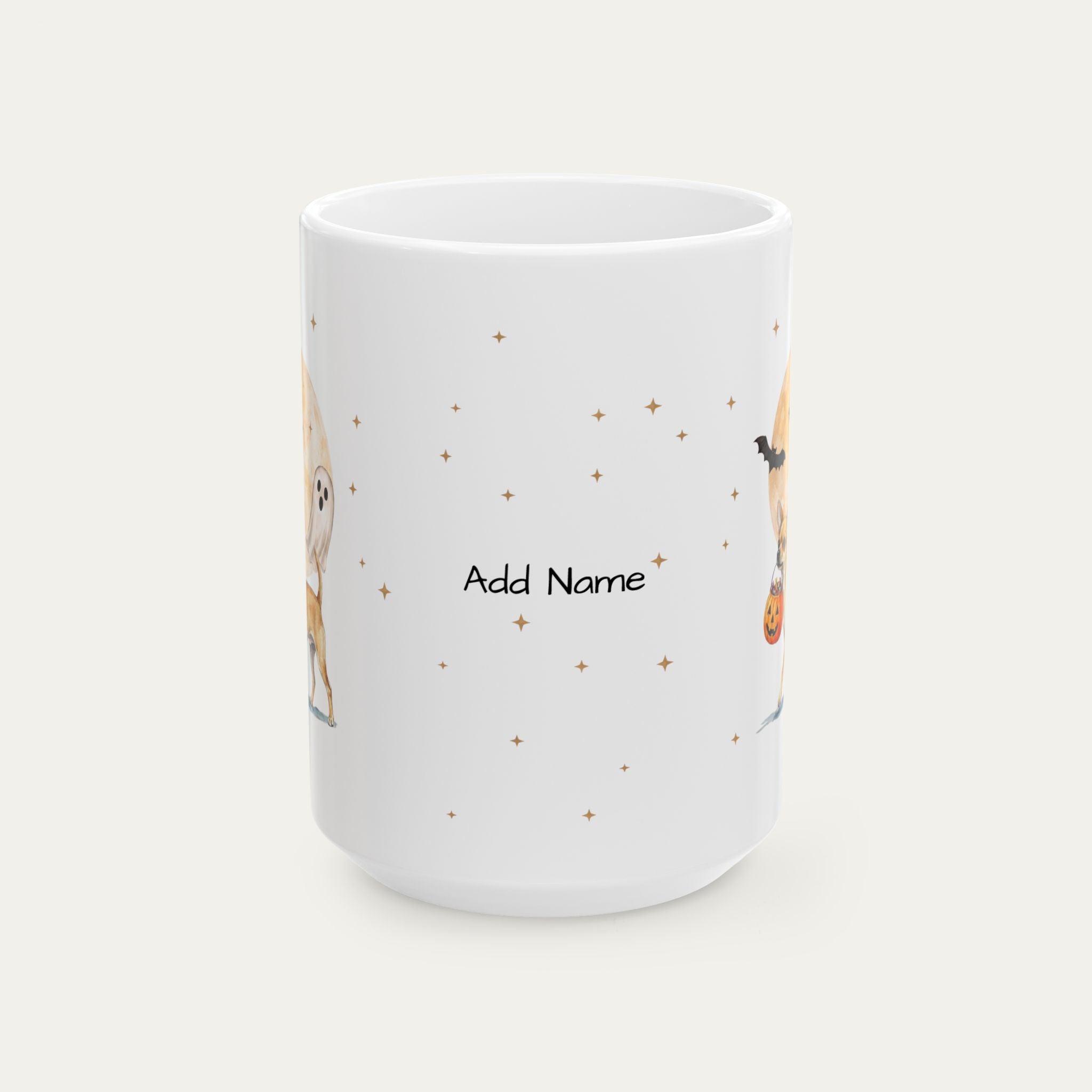 Custom Chihuahua Short Haired Halloween mug
