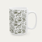 Belgian Malinois Sage Green Toile Mug