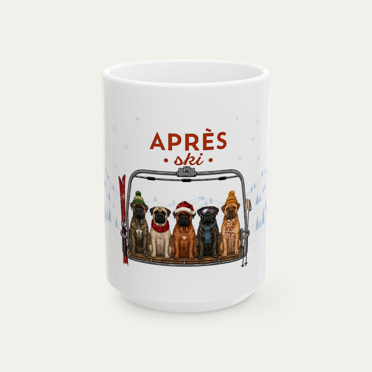 Bullmastiff  Aprés Ski Mug