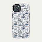 Sloughi Blue Toile Phone case