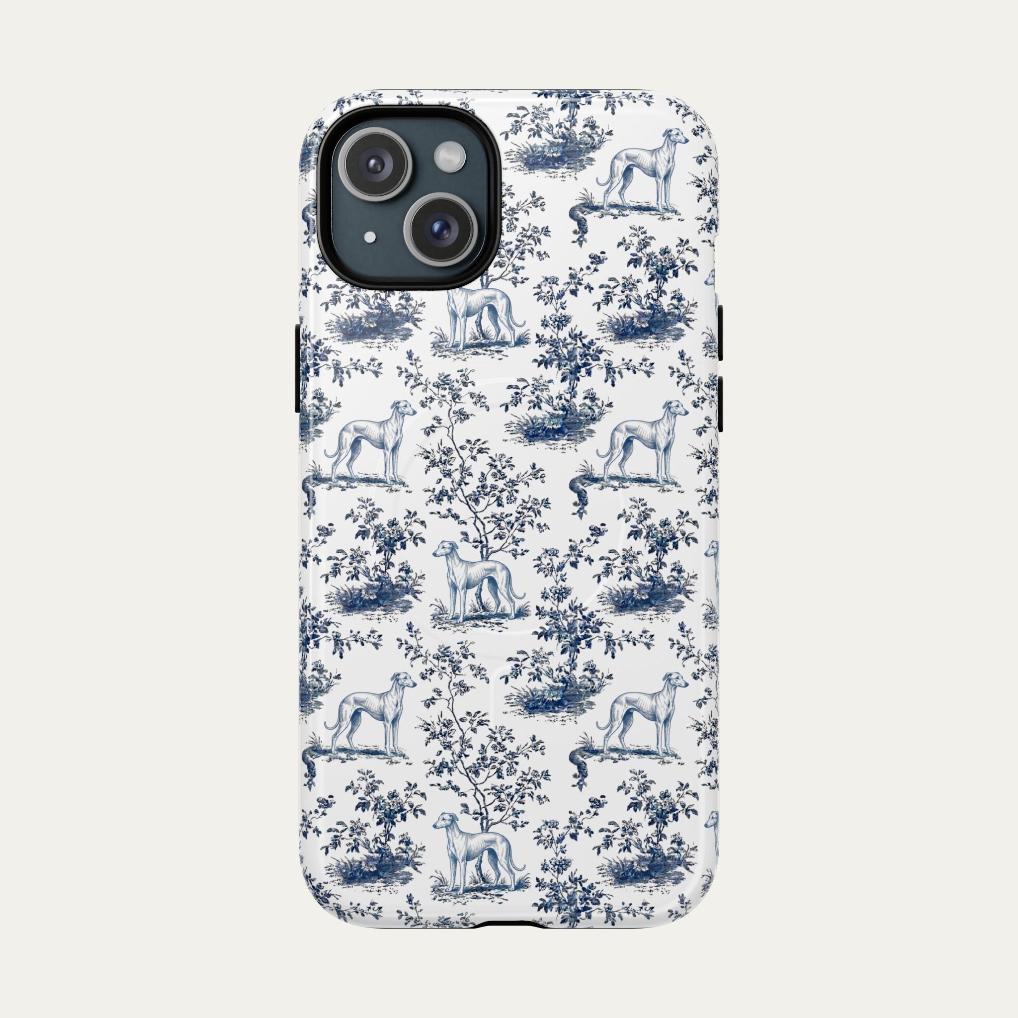 Sloughi Blue Toile Phone case